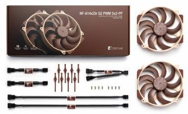 Noctua Wentylatory NOCTUA 140mm NF-A14x25r G2 PWM Sx2-PP