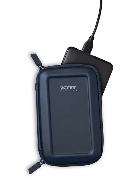 PORT DESIGNS Etui na dysk PORT DESIGNS Colorado 400144 (2,5"; Anti-shock; kolor niebieski)