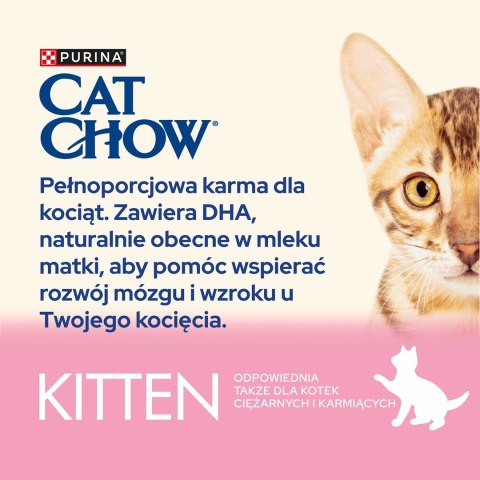 PURINA NESTLE PURINA CAT CHOW Kitten Chicken - sucha karma dla kociąt - 1,5 kg