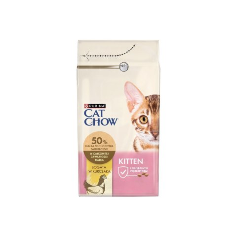 PURINA NESTLE PURINA CAT CHOW Kitten Chicken - sucha karma dla kociąt - 1,5 kg