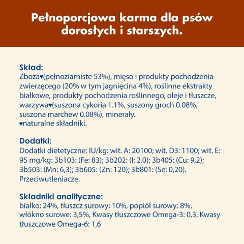 PURINA NESTLE PURINA Dog Chow Mature Senior z jagnięciną - sucha karma dla psa - 14 kg
