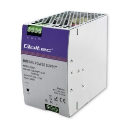 Qoltec QOLTEC ZASILACZ NA SZYNĘ DIN PRZEMYSŁOWY | 480W | 24V | 20A