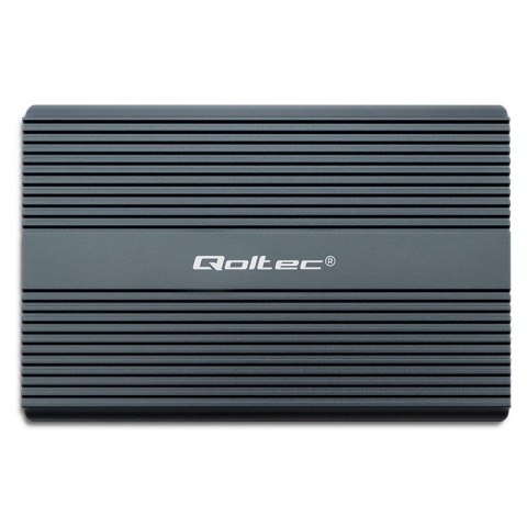 Qoltec Qoltec Obudowa | kieszeń na dysk M.2 SSD | SATA | NVMe | USB-C | DUAL 2 x 2TB