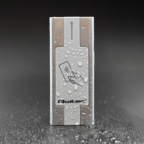 Qoltec QOLTEC CZYTNIK KART I BRELOKÓW ZBLIŻENIOWY RFID | METALOWA OBUDOWA