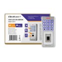 Qoltec QOLTEC ZAMEK SZYFROWY OBERON Z CZYTNIKIEM LINII PAPILARNYCH | RFID | KOD | KARTA | BRELOK | DZWONEK | IP68 | EM