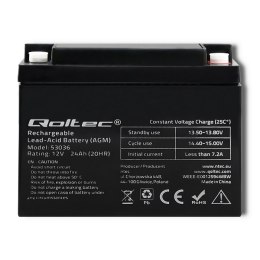 Qoltec Akumulator bezobsługowy Qoltec 53036