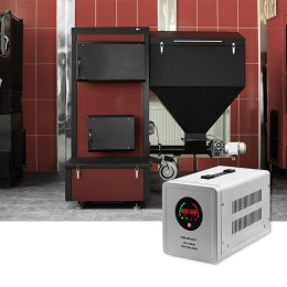 Qoltec QOLTEC ZASILACZ AWARYJNY PURE SINE WAVE UPS | 1000VA | 700W | SZARY