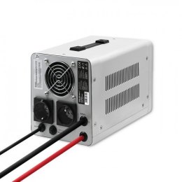 Qoltec QOLTEC ZASILACZ AWARYJNY PURE SINE WAVE UPS | 800VA | 560W | SZARY