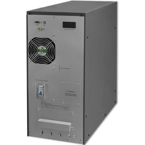 Qoltec QOLTEC ZASILACZ AWARYJNY UPS ON-LINE | PURE SINE WAVE | 6KVA | 4.8KW | LCD | USB