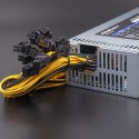 Qoltec QOLTEC ZASILACZ PCI-E 1800W | 80 PLUS PLATINUM | GAMING MINER