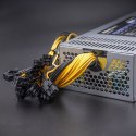 Qoltec QOLTEC ZASILACZ PCI-E 1850W | 80 PLUS PLATINUM | GAMING MINER