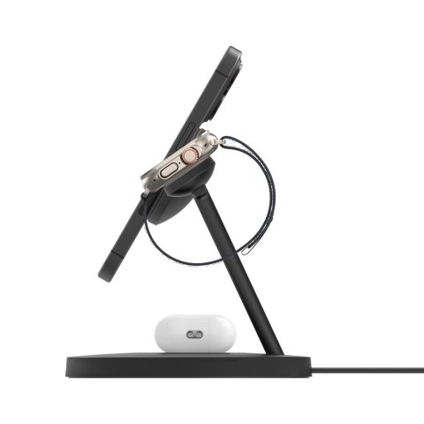 Belkin BELKIN BOOSTCHARGE PRO 3IN1 MAGSAFE 15W QI2,CZARNA