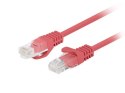 Lanberg PATCHCORD KAT.6 UTP 1.5M CZERWONY FLUKE PASSED LANBERG 10-PACK