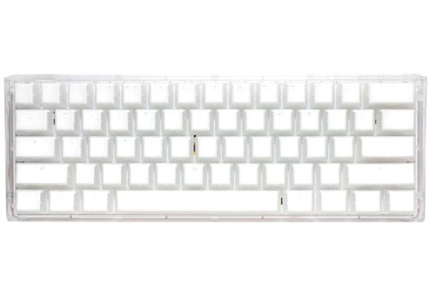 Ducky Klawiatura gamingowa Ducky One 3 Aura White Mini z podświetleniem LED RGB - MX-Blue (US)