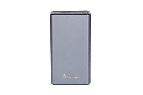 Extralink Extralink EPB-127 30000mAh Srebrny | Powerbank | Power bank, 65W PD, USB-C