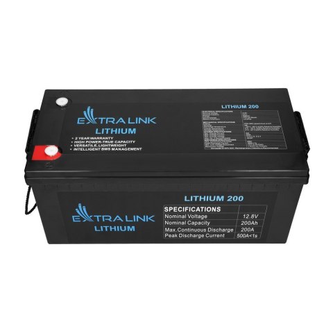 Extralink EXTRALINK AKUMULATOR LIFEPO4 12.8V 200AH