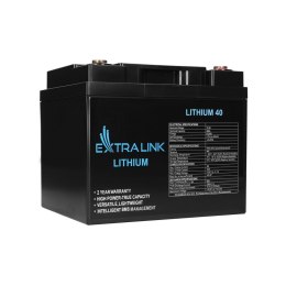 Extralink EXTRALINK AKUMULATOR LIFEPO4 12.8V 40AH