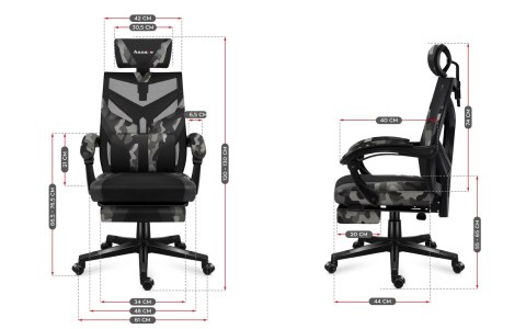 Huzaro Fotel gamingowy Huzaro Combat 5.0 Camo