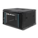 Qoltec Szafa wisząca QOLTEC RACK 19" 6U 600X370X600 czarna