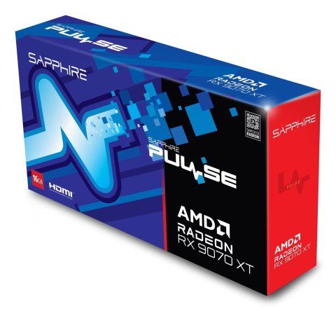 Sapphire Karta graf. SAPPHIRE PULSE RX 9070 XT GAMING 16GB