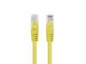 Lanberg PATCHCORD KAT.6 UTP 1M ŻÓŁTY FLUKE PASSED LANBERG 10-PACK