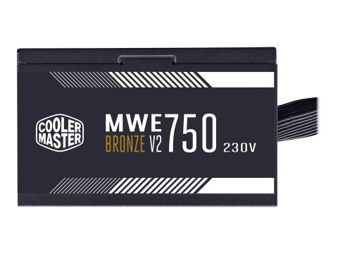 Cooler Master COOLER MASTER ZASILACZ MWE BRONZE 80+ 750W V2 230V MPE-7501-ACABW-BEU
