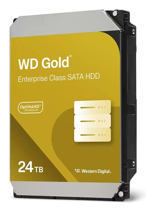 WD Dysk twardy HDD WD Gold 24TB 3,5" SATA WD242KRYZ