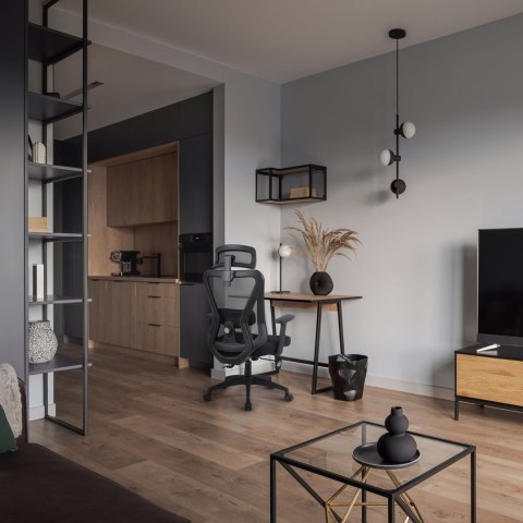 Activejet Ergonomiczny fotel biurowy ACTIVEJET T5 czarny