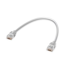 UBIQUITI Patchcord UTP Ubiquiti UniFi Etherlighting Patch Cable (UACC-Cable-Patch-EL-0.3M-W) Cat. 6 0,3m white