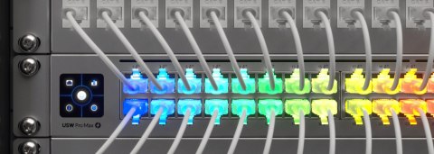 UBIQUITI Patchcord UTP Ubiquiti UniFi Etherlighting Patch Cable (UACC-Cable-Patch-EL-1M-W) Cat. 6 1m white