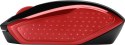 Hewlett-Packard Mysz HP Wireless Mouse 200 Empress Red bezprzewodowa czerwono-czarna 2HU82AA