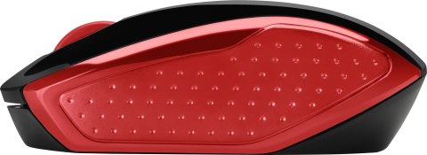 Hewlett-Packard Mysz HP Wireless Mouse 200 Empress Red bezprzewodowa czerwono-czarna 2HU82AA