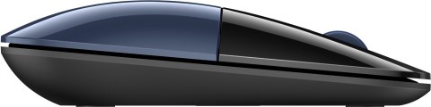 Hewlett-Packard Mysz HP Z3700 Wireless Mouse Lumiere Blue bezprzewodowa czarno-niebieska 7UH88AA