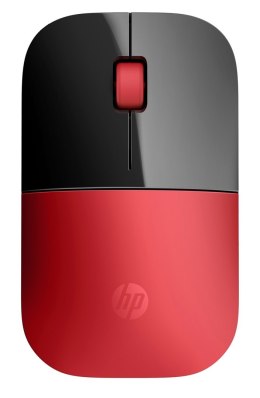 Hewlett-Packard Mysz HP Z3700 Wireless Mouse Red bezprzewodowa czarno-czerwona V0L82AA