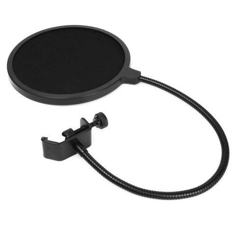 Media tech MEDIA-TECH MIKROFON POJEMNOŚCIOWY KIERUNKOWY Z ZESTAWEM AKCESORIÓW SREBRNY MT397S