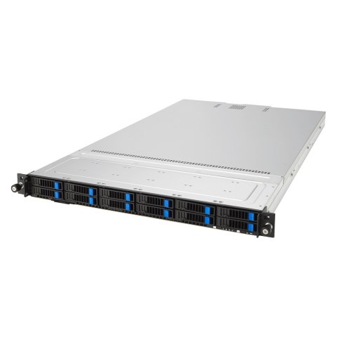 ASUS Platforma Asus Rack (1U) RS700A-E12-RS12U AMD Epyc 9004 (12x NVMe, 2xM.2, 1xGPU, 2x10Gbe, IPMI, 1+1 2600W)