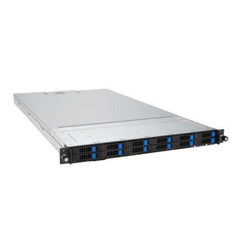 ASUS Platforma Asus Rack (1U) RS700A-E12-RS12U AMD Epyc 9004 (12x NVMe, 2xM.2, 1xGPU, 2x10Gbe, IPMI, 1+1 2600W)