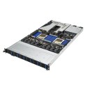 ASUS Platforma Asus Rack (1U) RS700A-E12-RS12U AMD Epyc 9004 (12x NVMe, 2xM.2, 1xGPU, 2x10Gbe, IPMI, 1+1 2600W)