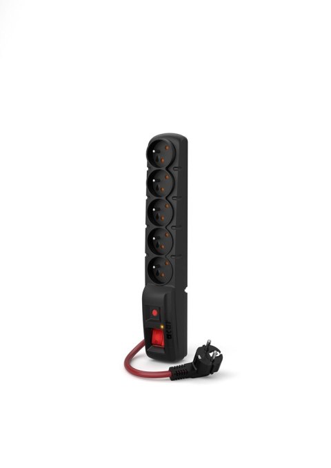 Acar Listwa zasilająca Acar F5 Power 16A (1,5m ; czarny)