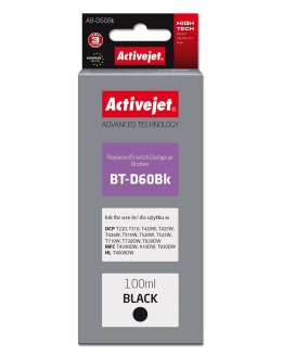 Activejet Activejet AB-D60Bk Tusz (zamiennik Brother BT-D60Bk; Supreme; 100 ml; czarny)