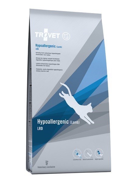 TROVET TROVET Hypoallergenic LRD z jagnięciną - sucha karma dla kota - 3 kg