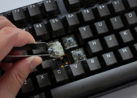 Ducky Klawiatura gamingowa Ducky One 3 Aura Black TKL, RGB LED - MX-Red (US)