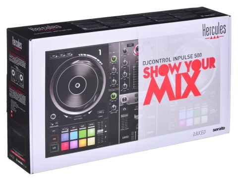 Hercules Hercules DJControl Inpulse 500 - 2-Kanałowy kontroler DJ