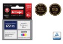 Activejet Activejet AH-651CRX Tusz (zamiennik HP 651 C2P11AE; Premium; 18 ml; kolor)