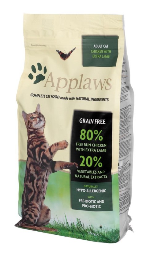 Applaws APPLAWS CAT Kurczak i Jagnięcina - karma dla kotów z wysoką zawartością mięsa - 2kg