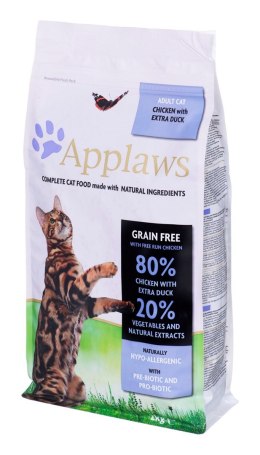 Applaws APPLAWS CAT Kurczak i Kaczka - karma dla kota z wysoką zawartością mięsa - 2kg