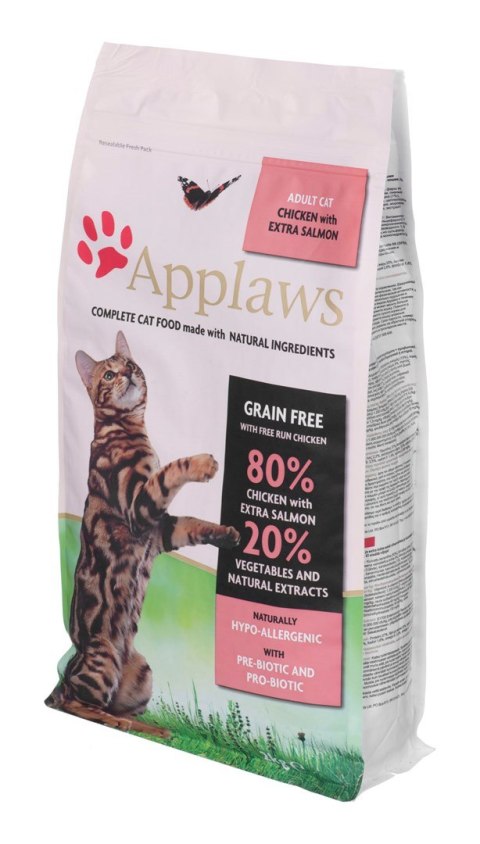 Applaws APPLAWS CAT Kurczak i Łosoś - karma dla kotów z wysoką zawartością mięsa - 2kg