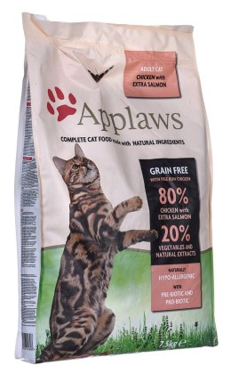 Applaws APPLAWS CAT Kurczak i Łosoś - karma dla kotów z wysoką zawartością mięsa - 7,5kg