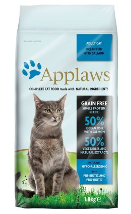 Applaws APPLAWS CAT Ryby oceaniczne i łosoś - sucha karma dla kota - 6kg