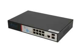 Extralink Extralink VICTOR | Switch PoE | 8x Gigabit PoE/PoE+, 2x SFP, 1x Port Konsolowy, 150W, Zarządzalny